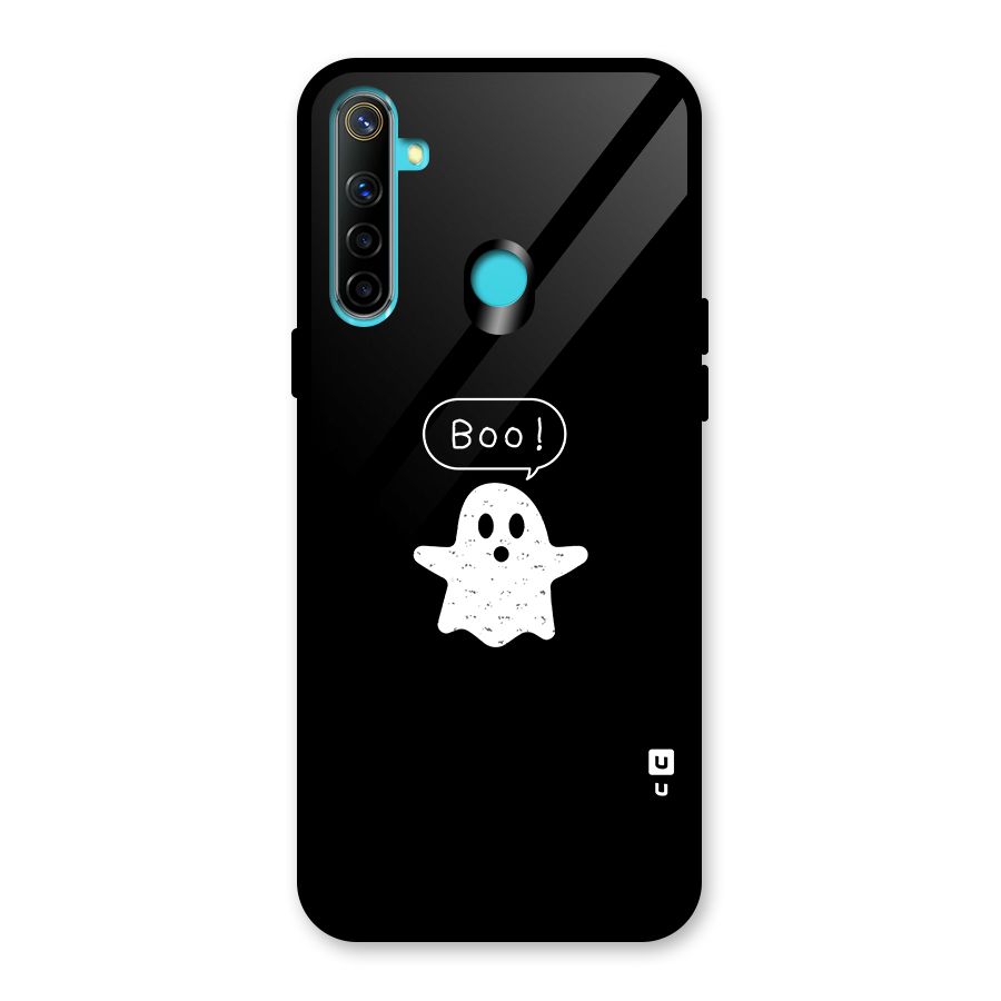 Boo Cute Ghost Glass Back Case for Realme Narzo 10