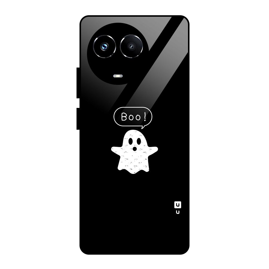 Boo Cute Ghost Glass Back Case for Realme Narzo 60X