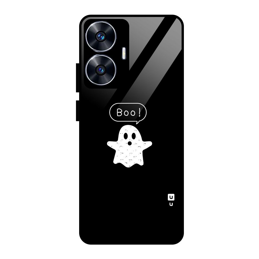 Boo Cute Ghost Glass Back Case for realme C55