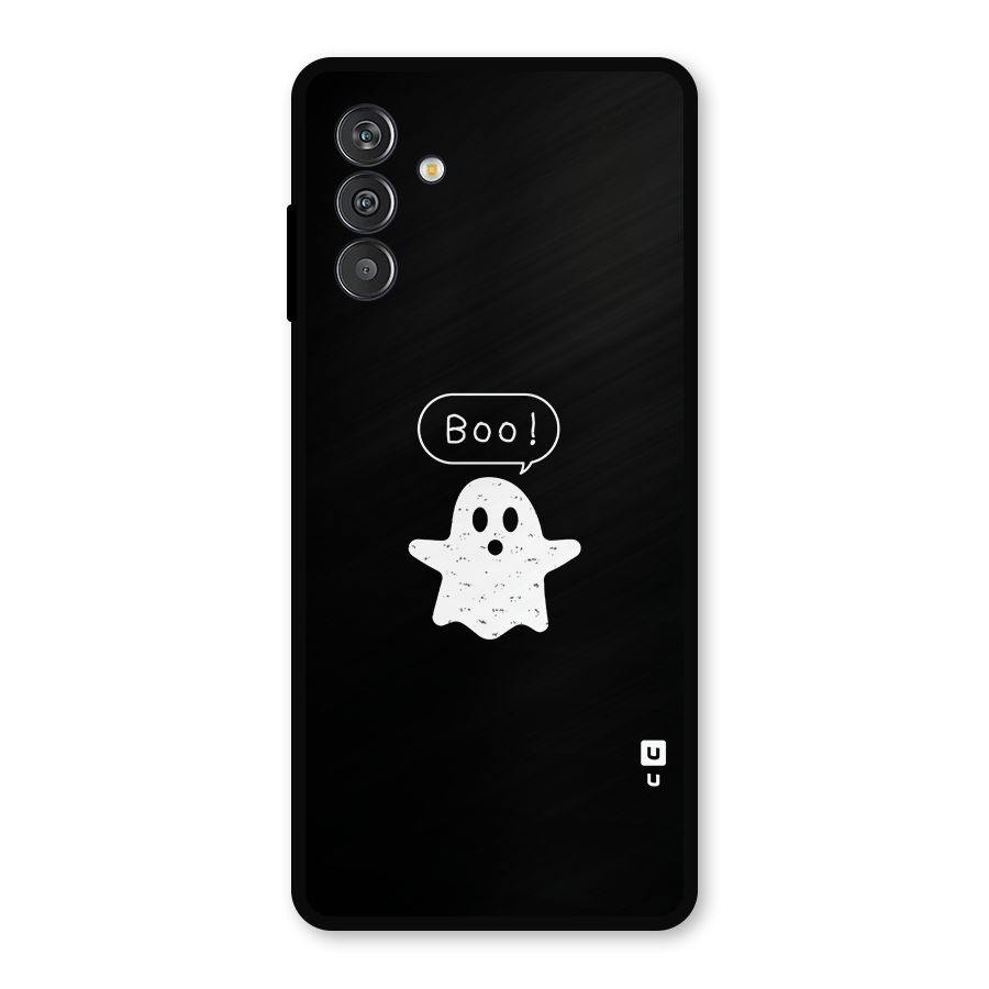 Boo Cute Ghost Metal Back Case for Galaxy F13