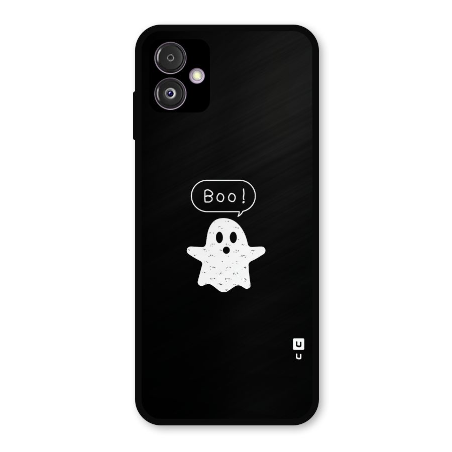 Boo Cute Ghost Metal Back Case for Galaxy F14