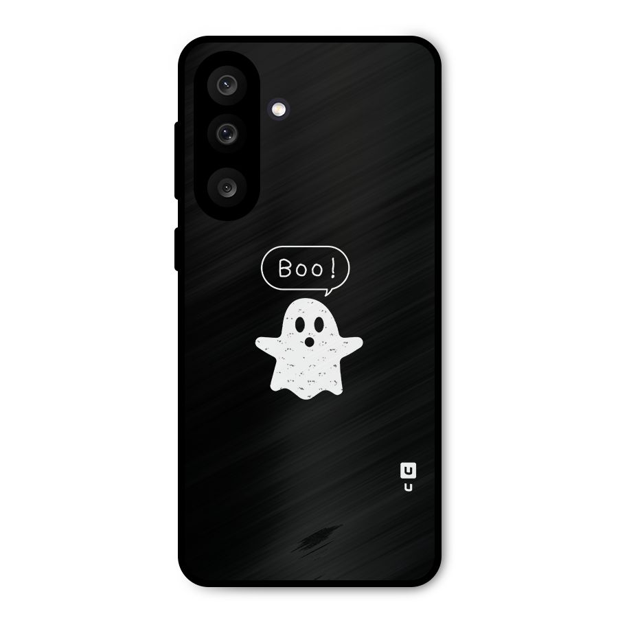 Boo Cute Ghost Metal Back Case for Galaxy M56
