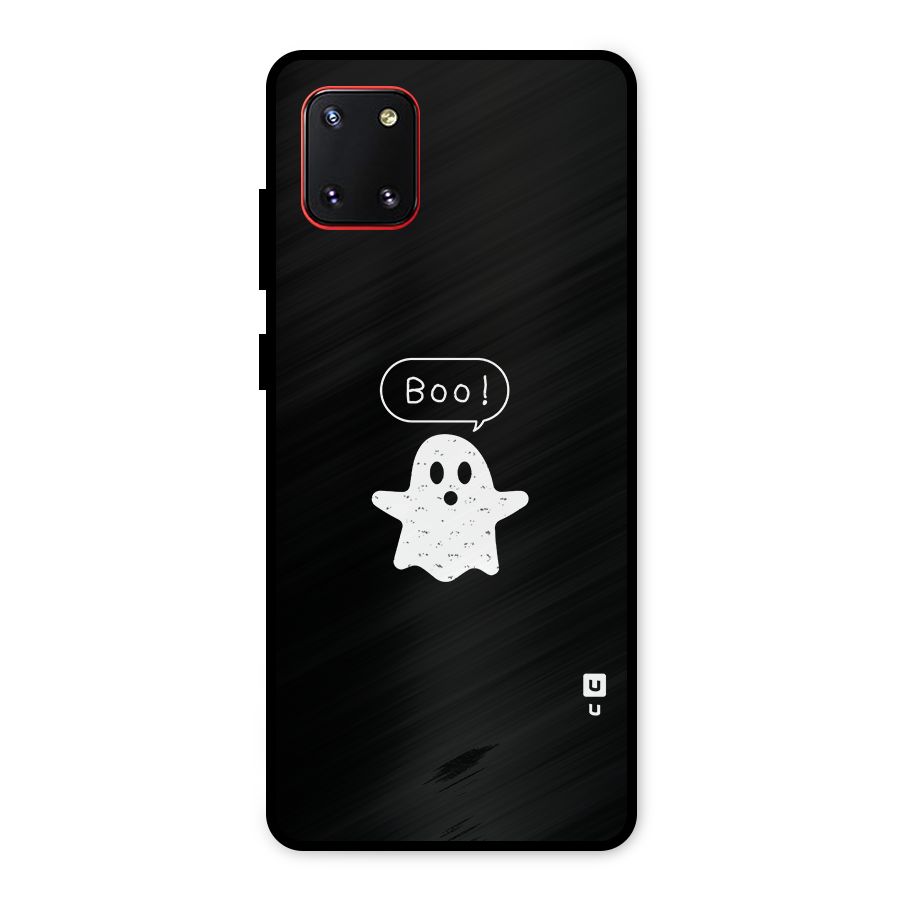 Boo Cute Ghost Metal Back Case for Galaxy Note 10 Lite