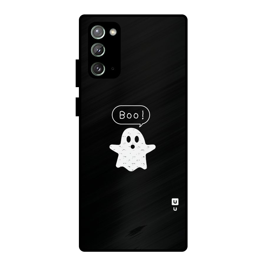 Boo Cute Ghost Metal Back Case for Galaxy Note 20