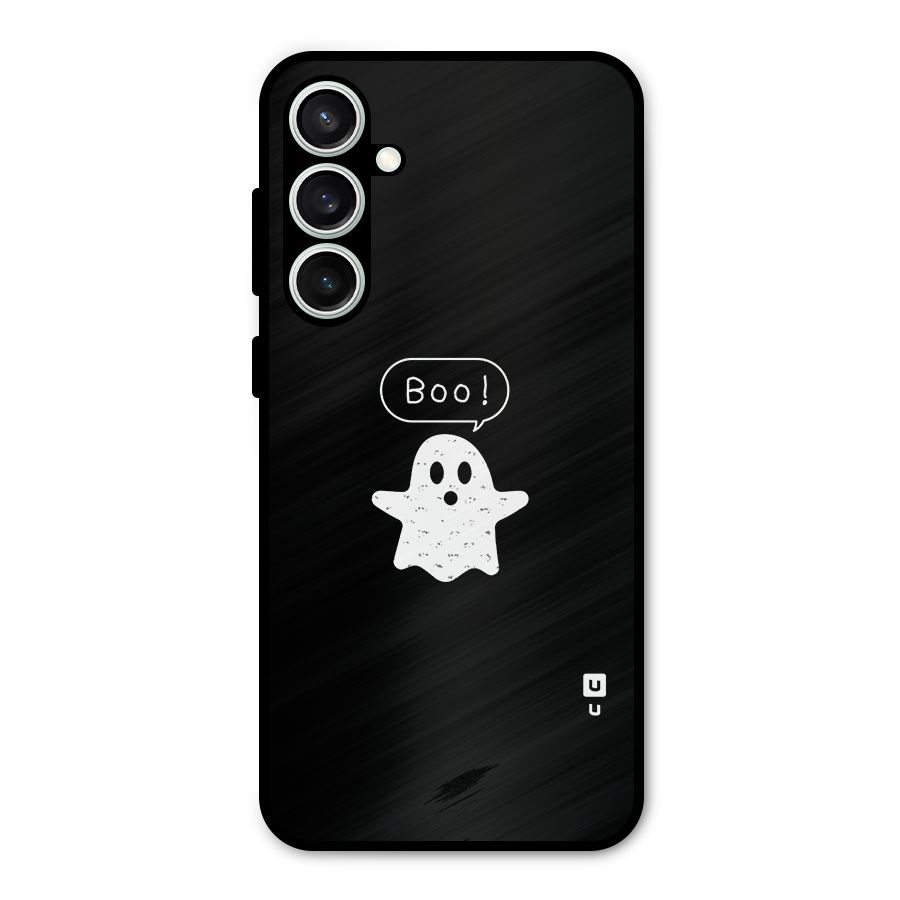 Boo Cute Ghost Metal Back Case for Galaxy S23 FE