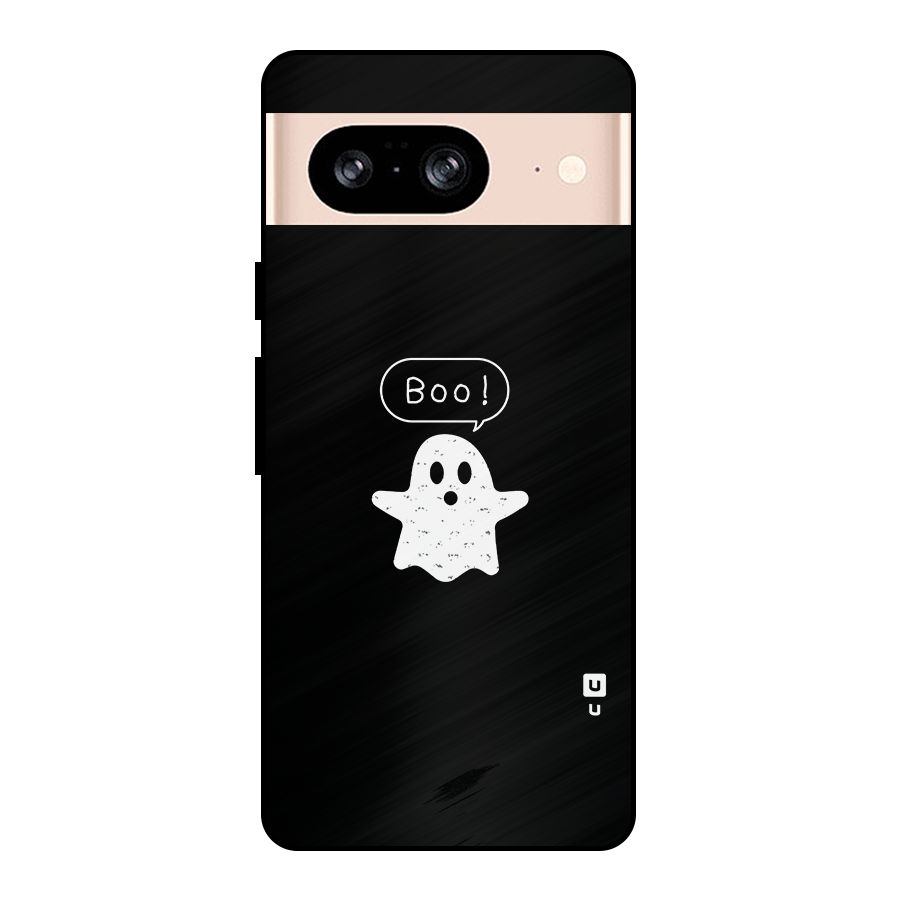 Boo Cute Ghost Metal Back Case for Google Pixel 8