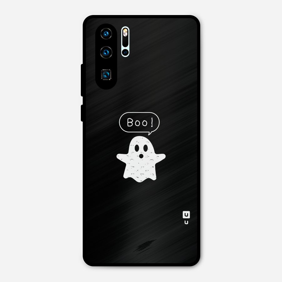 Boo Cute Ghost Metal Back Case for Huawei P30 Pro