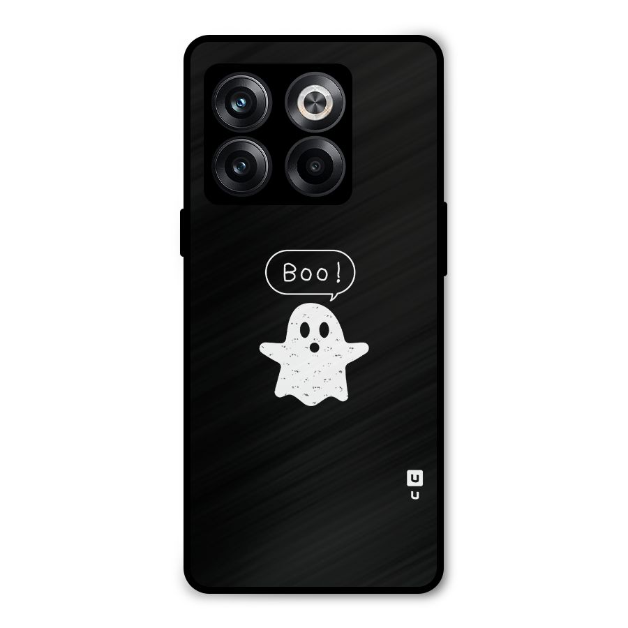 Boo Cute Ghost Metal Back Case for OnePlus 10T