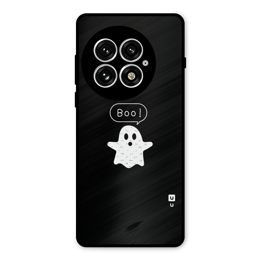 Boo Cute Ghost Metal Back Case for OnePlus 13