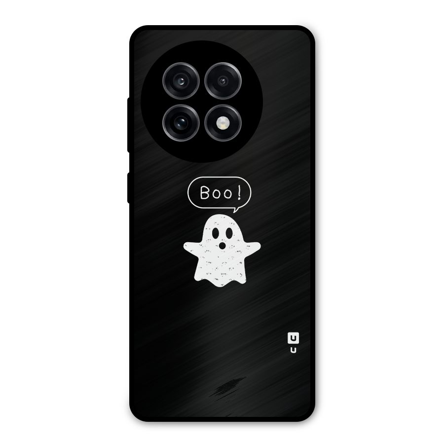 Boo Cute Ghost Metal Back Case for OnePlus 13R