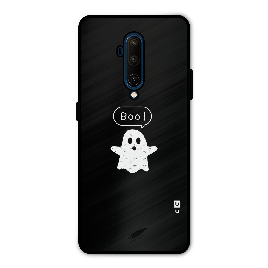 Boo Cute Ghost Metal Back Case for OnePlus 7T Pro