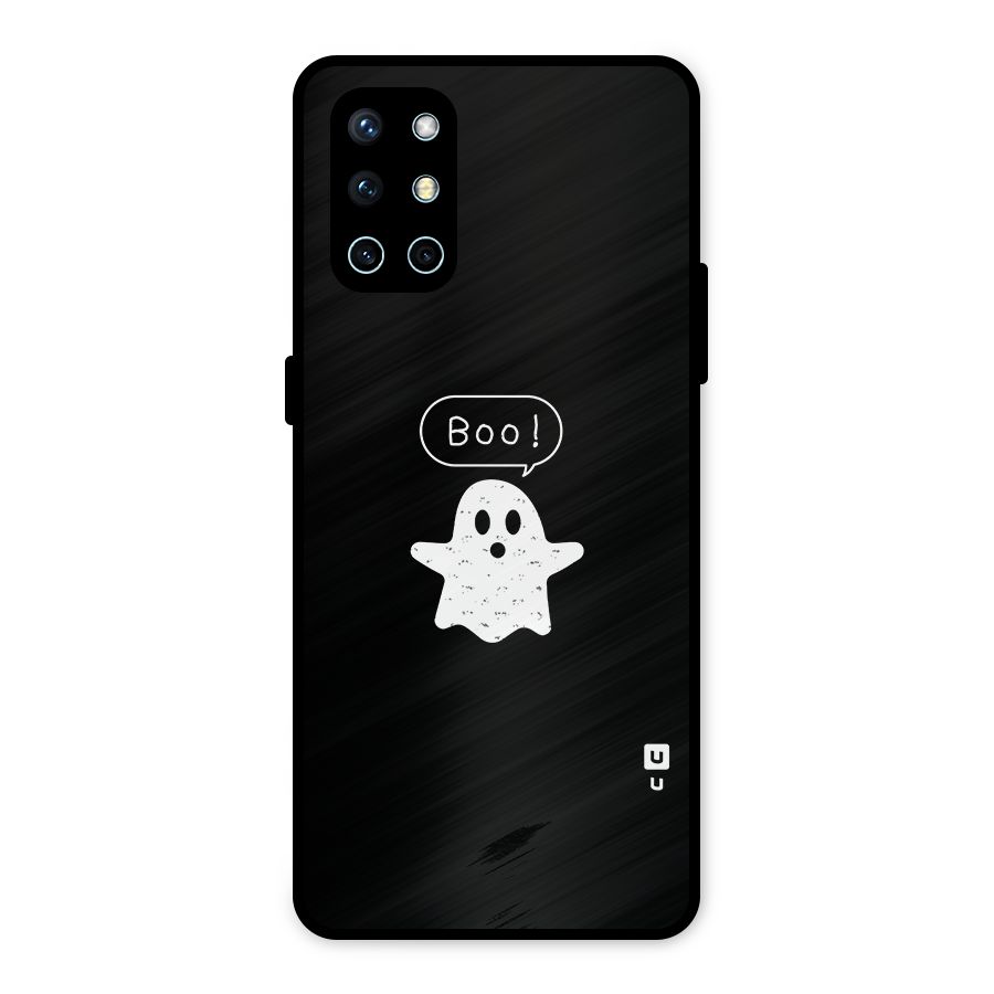 Boo Cute Ghost Metal Back Case for OnePlus 9R