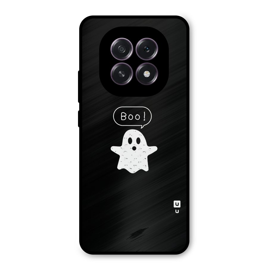 Boo Cute Ghost Metal Back Case for Oppo F29