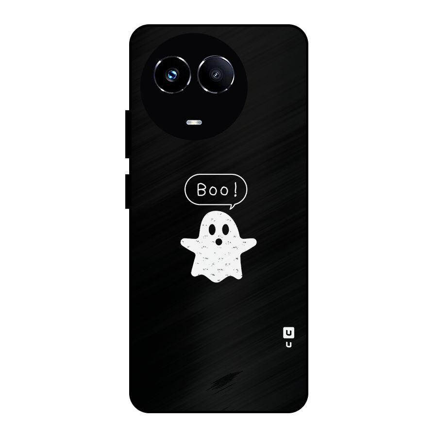 Boo Cute Ghost Metal Back Case for Realme 11 5G