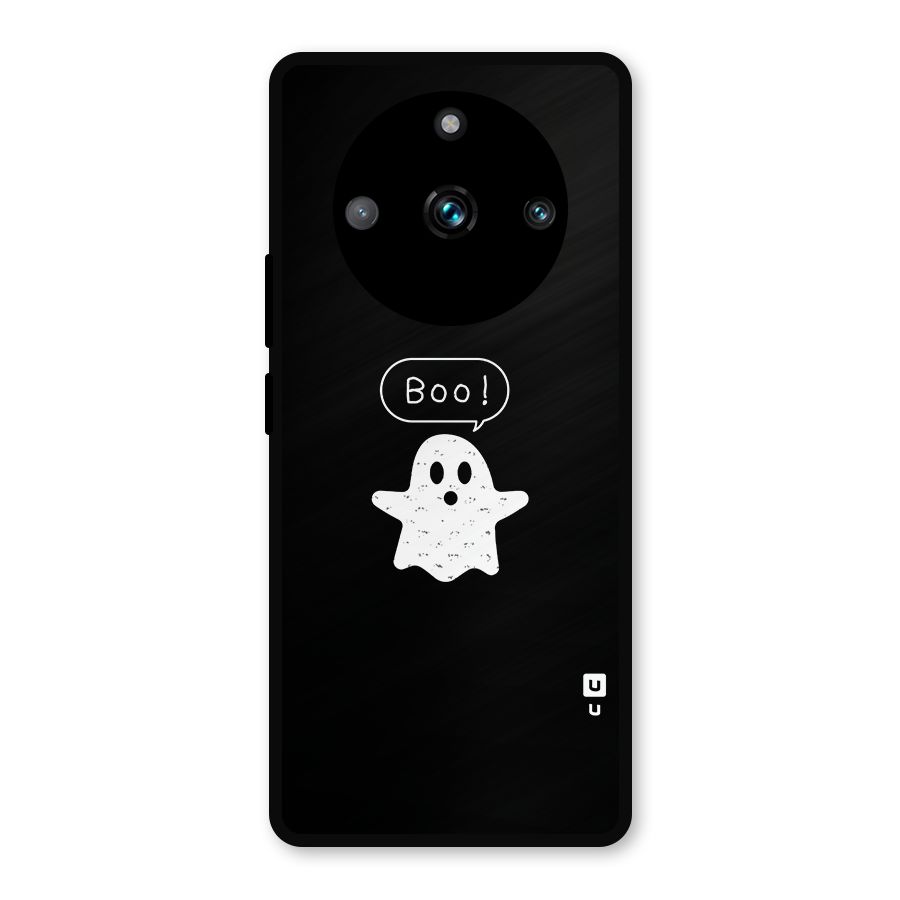 Boo Cute Ghost Metal Back Case for Realme 11 Pro Plus