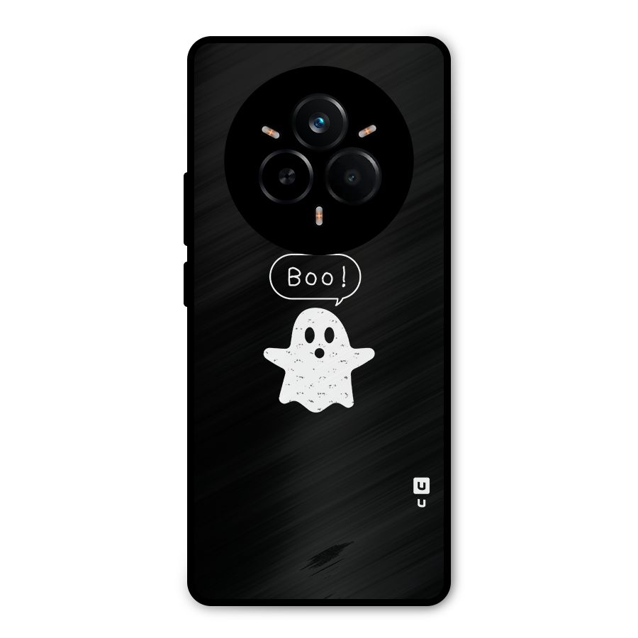 Boo Cute Ghost Metal Back Case for Realme 14 Pro Plus