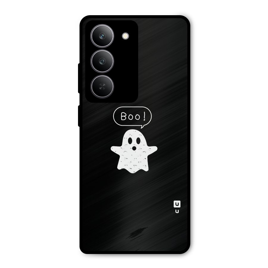 Boo Cute Ghost Metal Back Case for Realme 14x