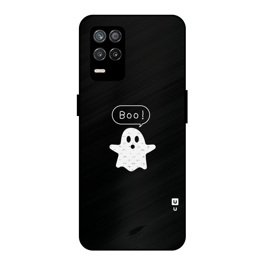 Boo Cute Ghost Metal Back Case for Realme 8 5G