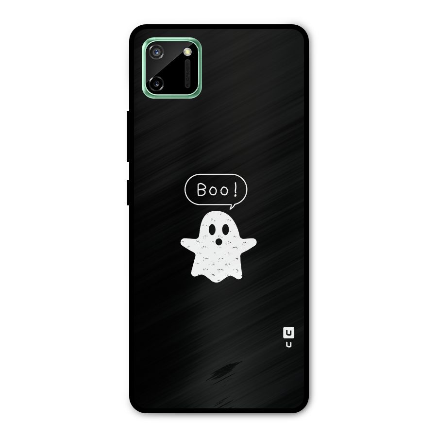 Boo Cute Ghost Metal Back Case for Realme C11