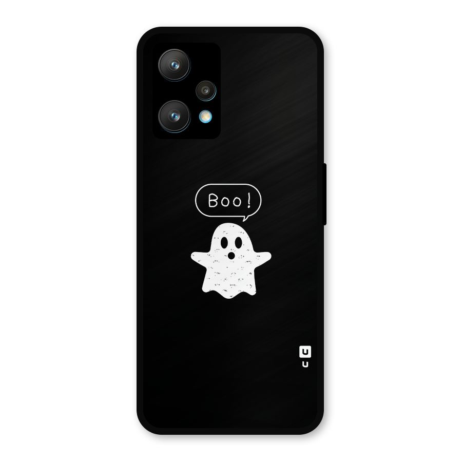 Boo Cute Ghost Metal Back Case for Realme Narzo 50 Pro