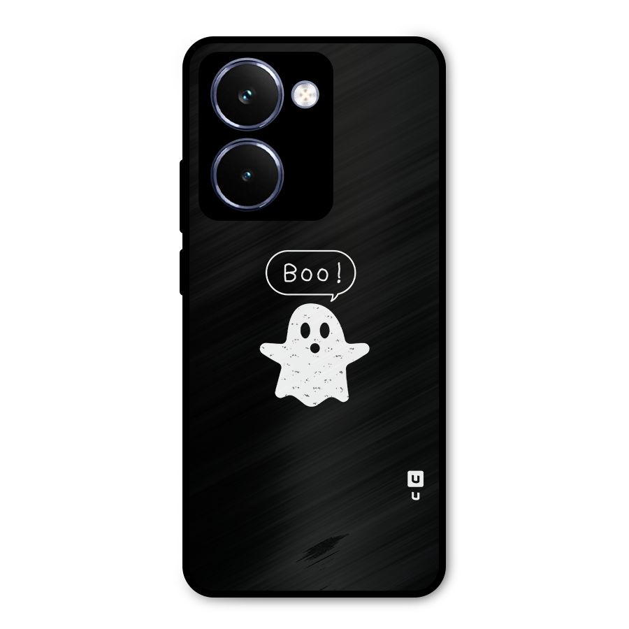 Boo Cute Ghost Metal Back Case for Realme P3 Ultra