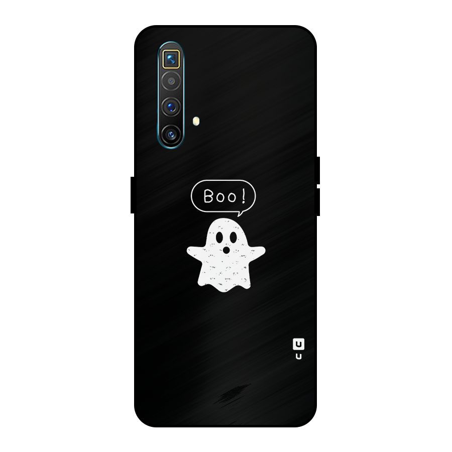Boo Cute Ghost Metal Back Case for Realme X3