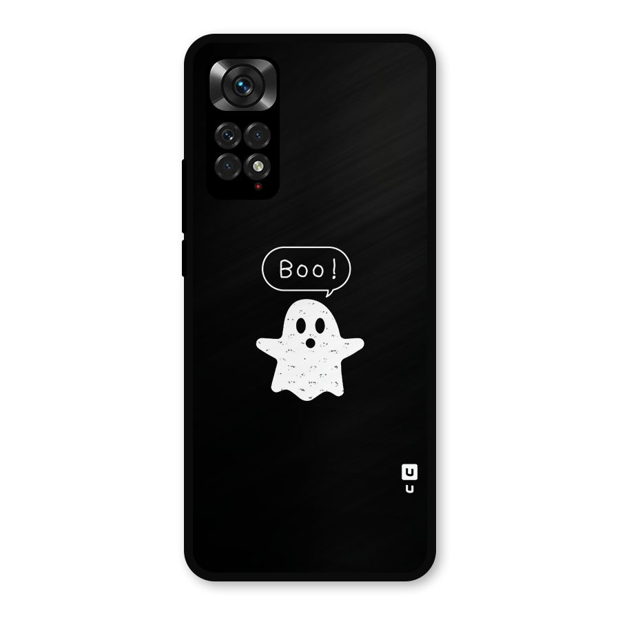 Boo Cute Ghost Metal Back Case for Redmi Note 11