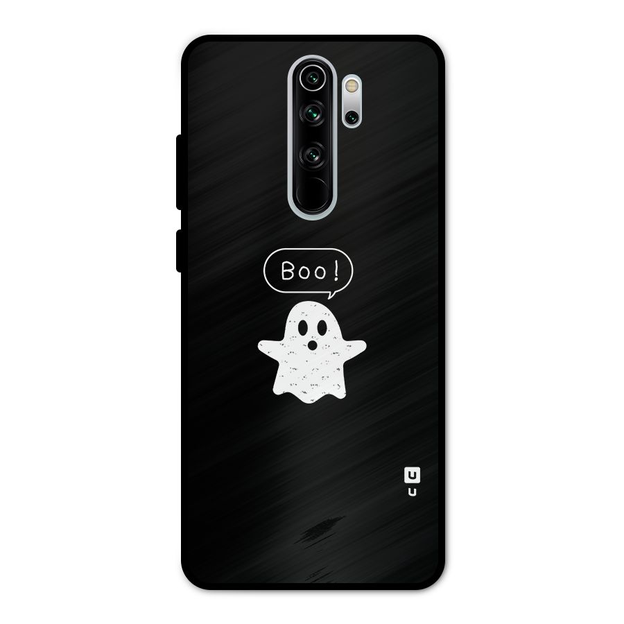 Boo Cute Ghost Metal Back Case for Redmi Note 8 Pro
