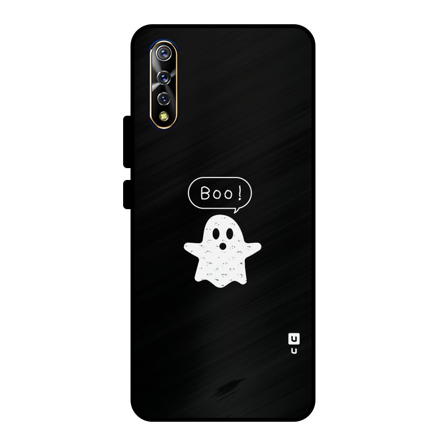 Boo Cute Ghost Metal Back Case for Vivo S1