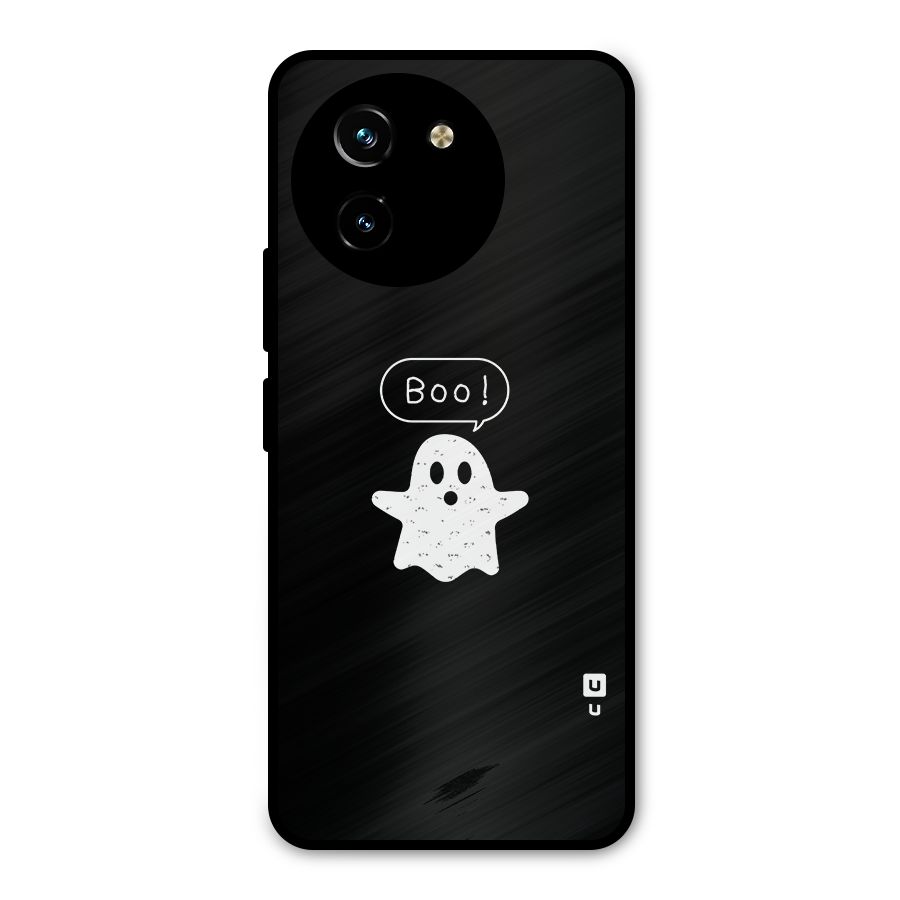 Boo Cute Ghost Metal Back Case for Vivo T3x