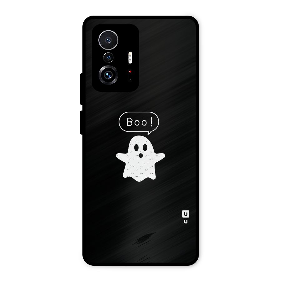 Boo Cute Ghost Metal Back Case for Xiaomi 11T Pro