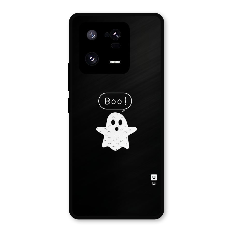 Boo Cute Ghost Metal Back Case for Xiaomi 13 Pro