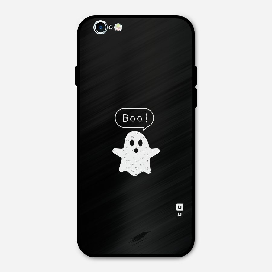 Boo Cute Ghost Metal Back Case for iPhone 6 6s