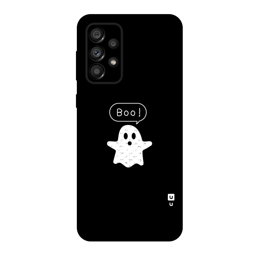 Boo Cute Ghost Original Polycarbonate Back Case for Galaxy A73 5G