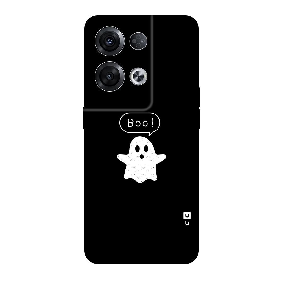 Boo Cute Ghost Original Polycarbonate Back Case for Oppo Reno8 Pro 5G
