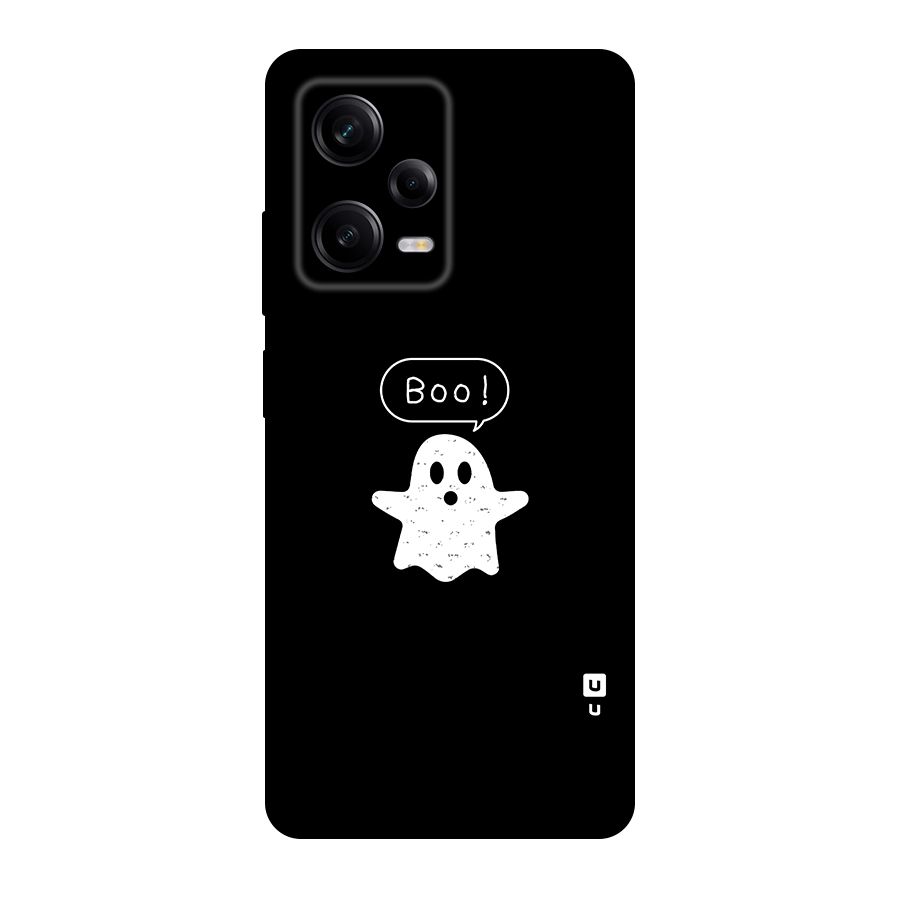 Boo Cute Ghost Original Polycarbonate Back Case for Redmi Note 12 Pro