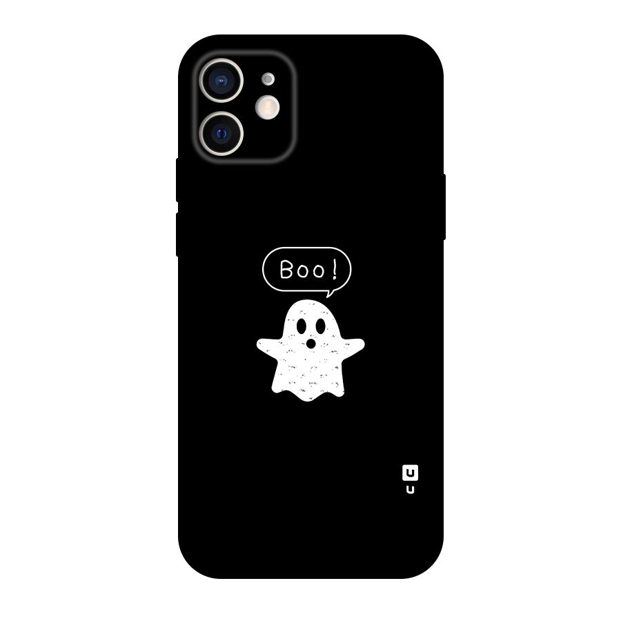Boo Cute Ghost Original Polycarbonate Back Case for iPhone 12