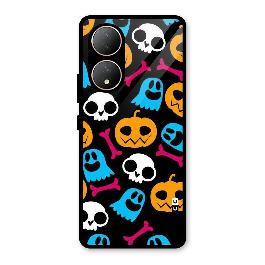 Boo Design Glass Back Case for Vivo Y100A
