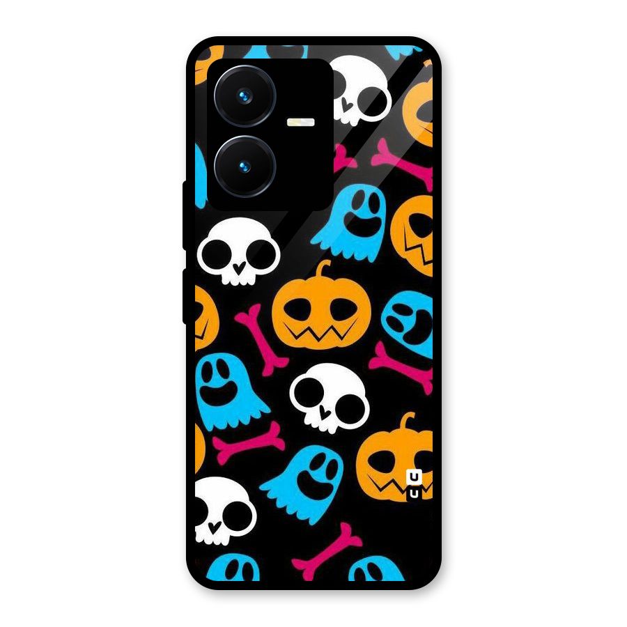 Boo Design Glass Back Case for Vivo Y22s