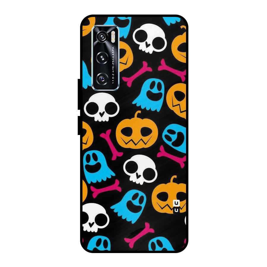 Boo Design Metal Back Case for Vivo V20 SE