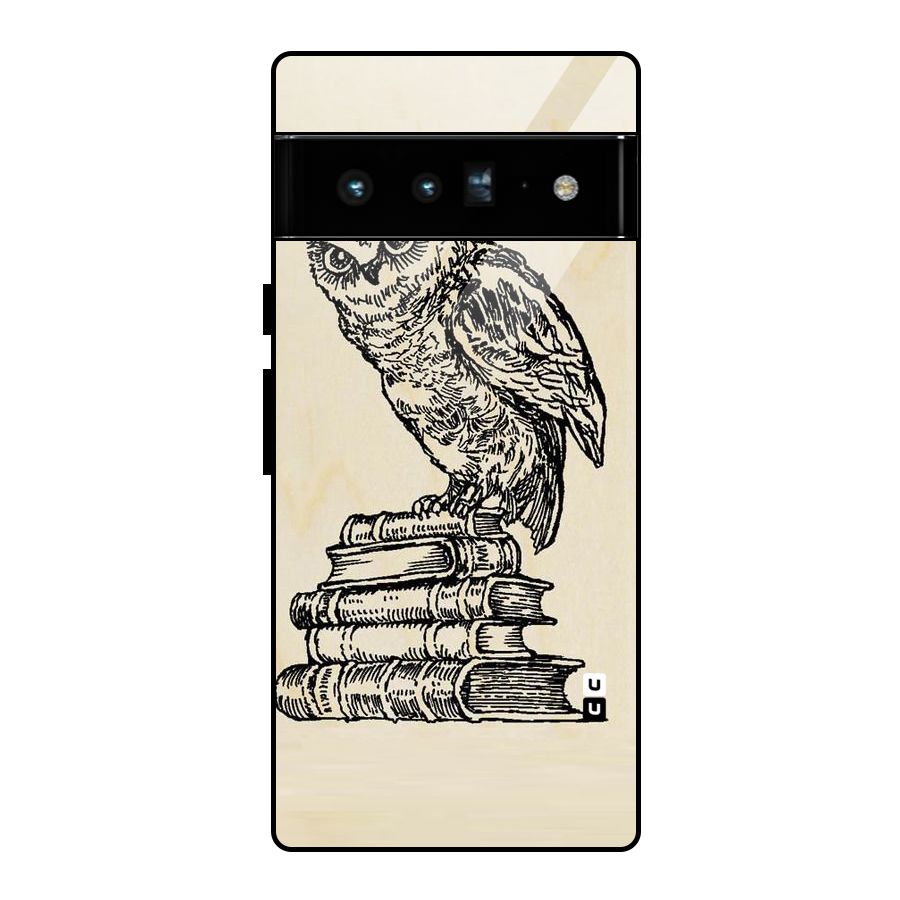 Book Owl Glass Back Case for Google Pixel 6 Pro