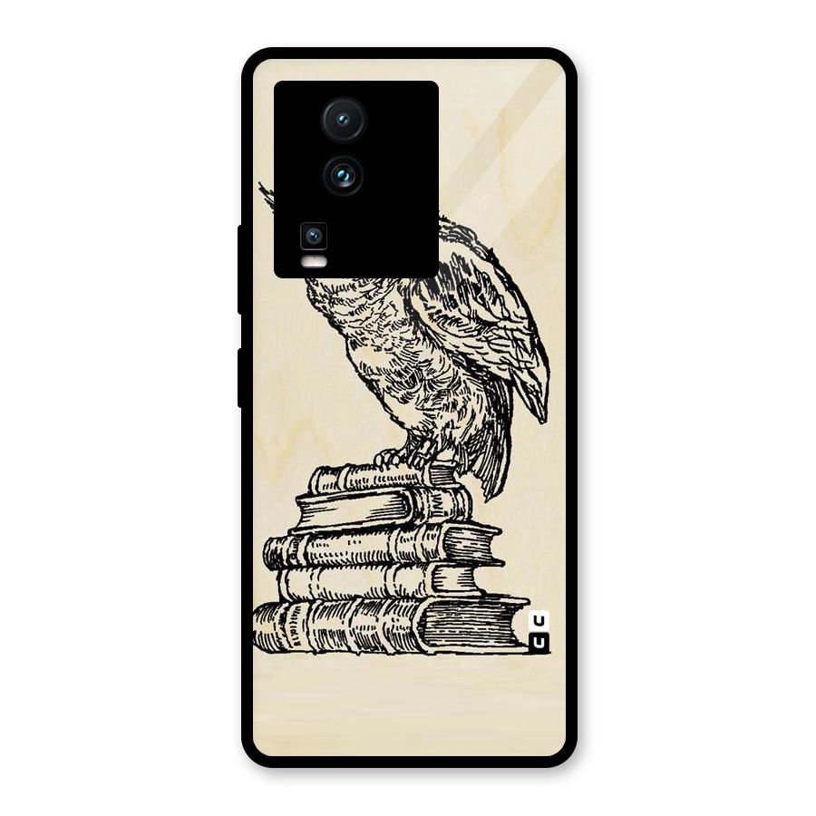 Book Owl Glass Back Case for Vivo iQOO Neo 7 Pro