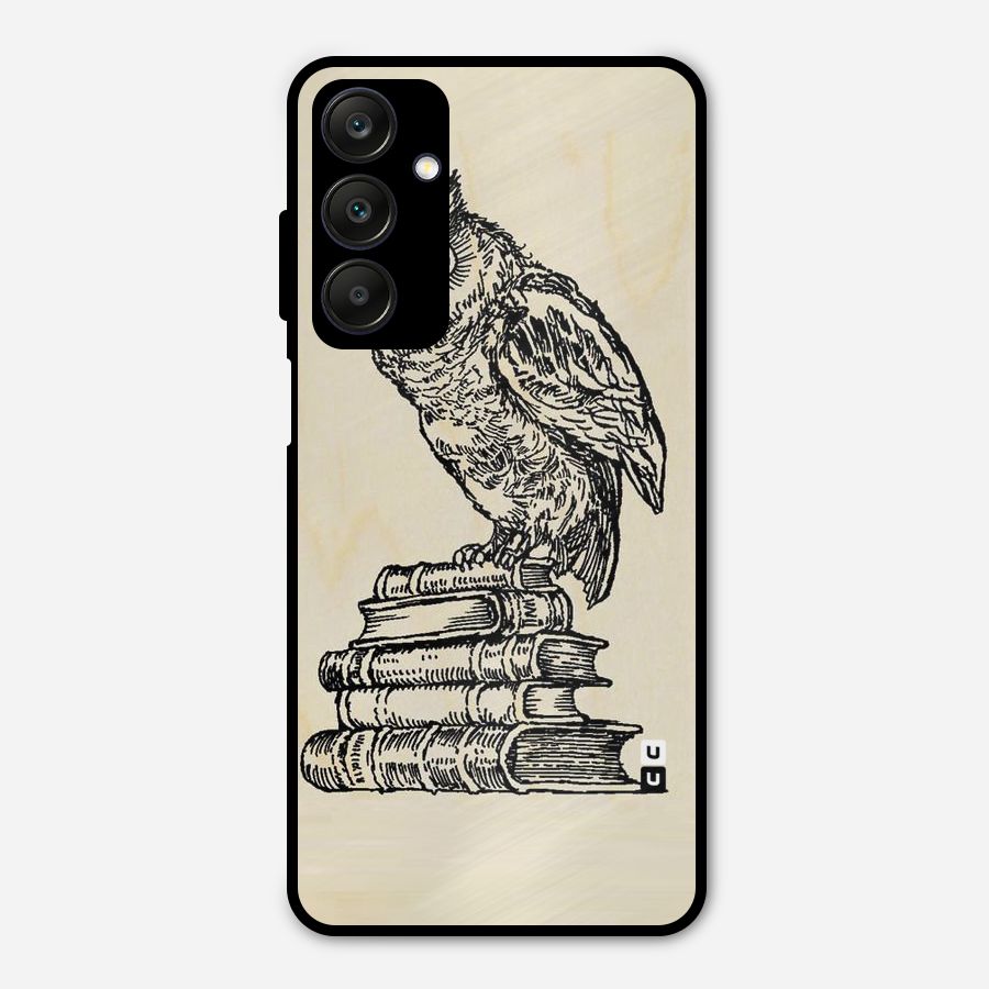 Book Owl Metal Back Case for Galaxy A25 5G