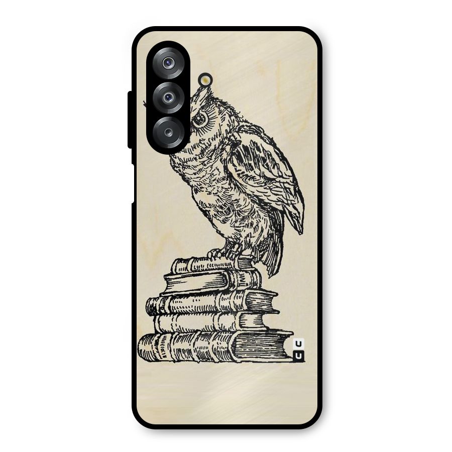 Book Owl Metal Back Case for Galaxy A26