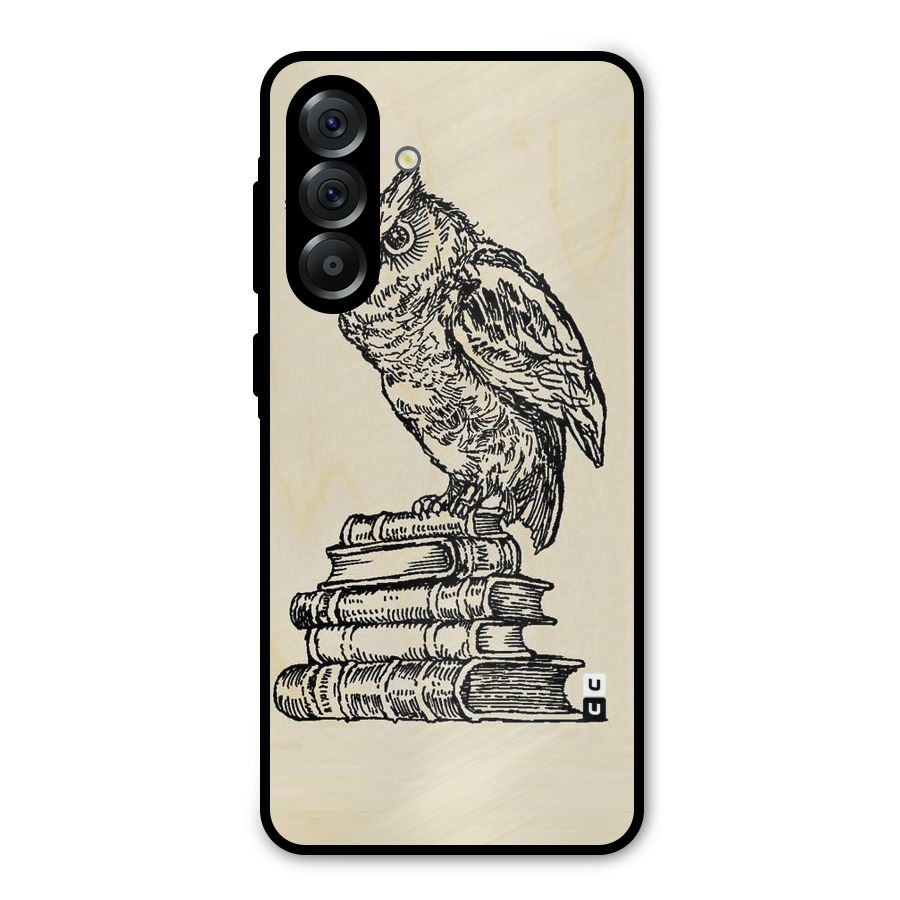 Book Owl Metal Back Case for Galaxy A36