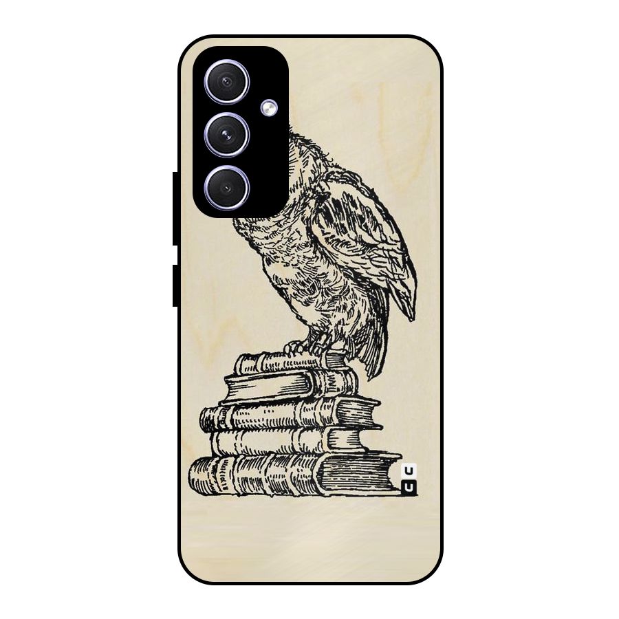 Book Owl Metal Back Case for Galaxy A54