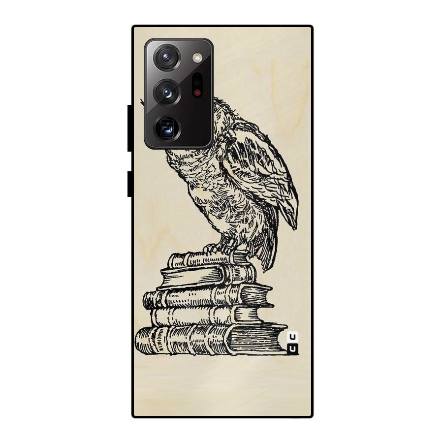 Book Owl Metal Back Case for Galaxy Note 20 Ultra