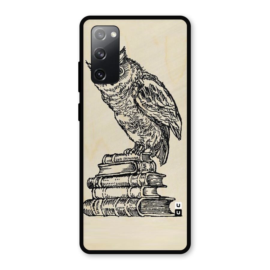 Book Owl Metal Back Case for Galaxy S20 FE