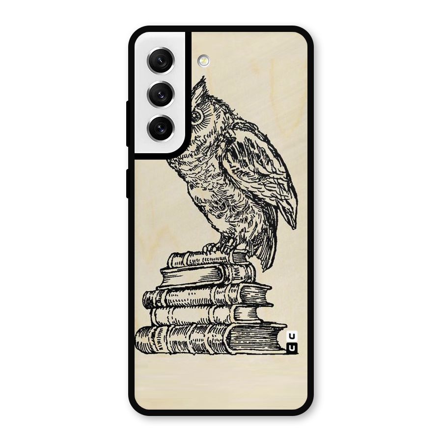 Book Owl Metal Back Case for Galaxy S21 FE 5G