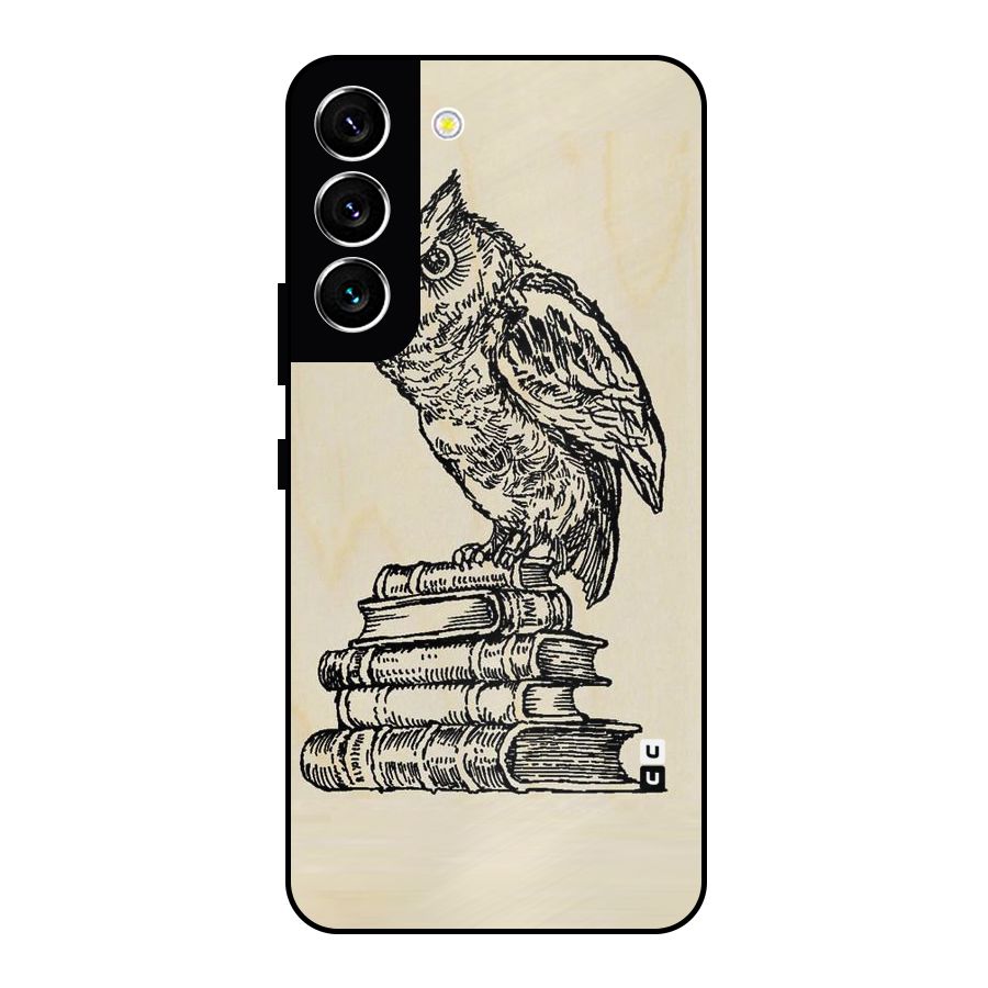 Book Owl Metal Back Case for Galaxy S22 5G